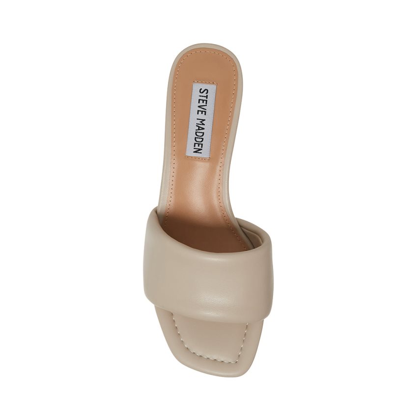 Mulas Steve Madden Syrah Mujer Beige | ES EKE864